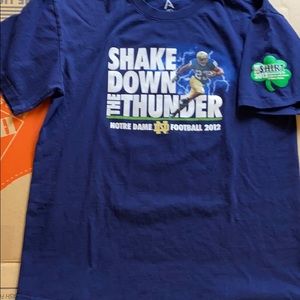 NOTRE DAME 2012 Student T-shirt men’s XL